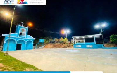 Se culminó el mantenimiento y cambio de cromática del escenario, cancha y baterías sanitarias del barrio Santa Teresita